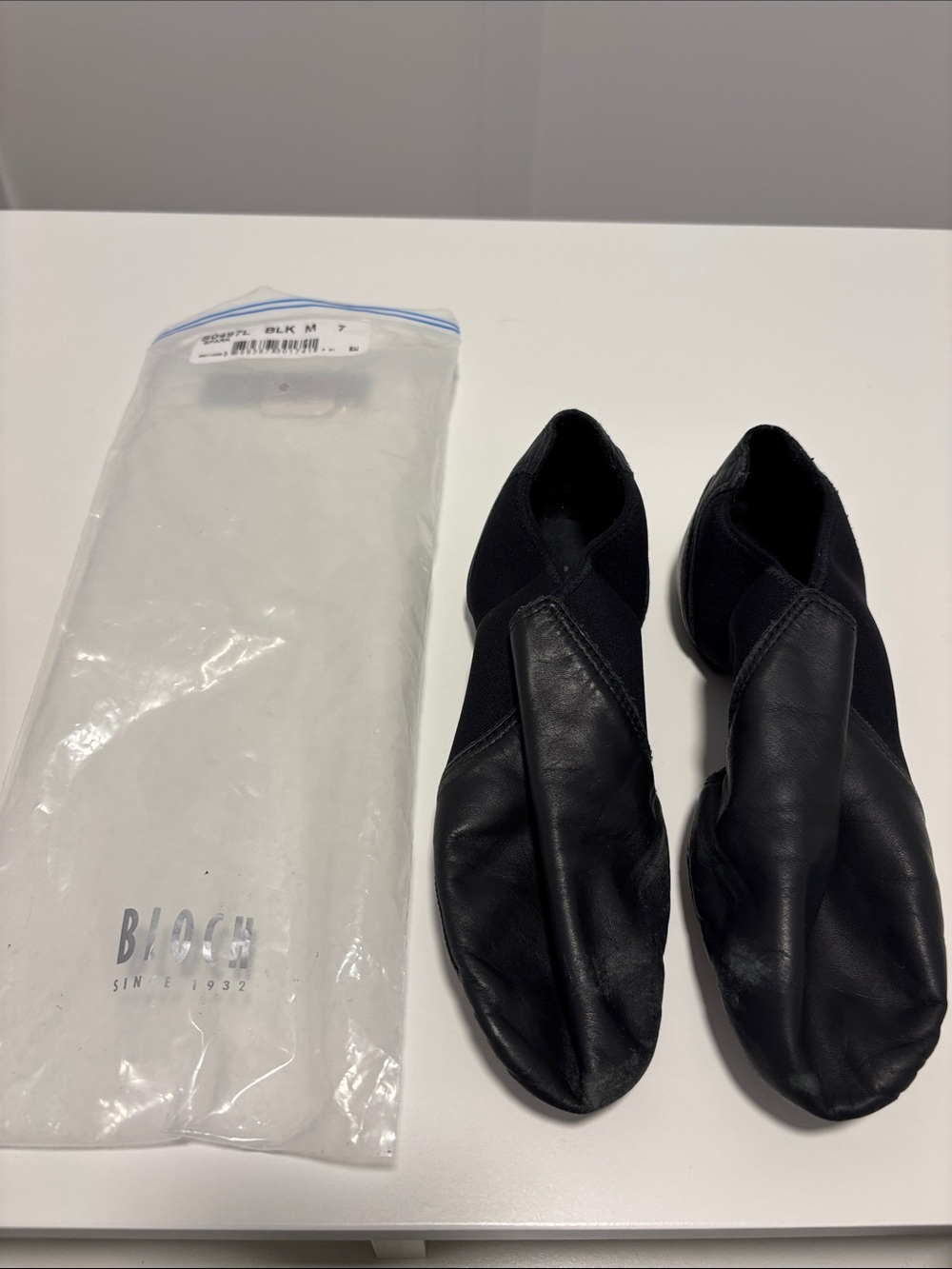 Bloch Black Kid’s Jazz Slip-On Dance Shoes